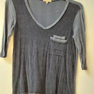 Democracy 1/2 sleeve top.